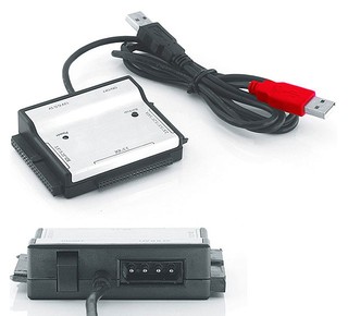 Внешний корпус AgeStar FUBCA универ. переходник USB2.0 to all IDE +SATA devices
