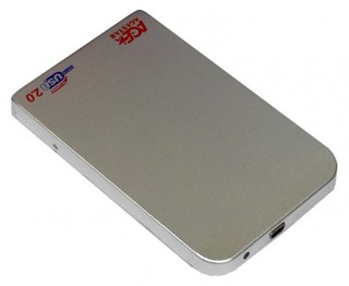 Внешний корпус AgeStar SUB201 (silver) usb2.0 to 2.5"hdd SATA