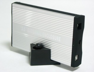 Внешний корпус AgeStar SUB3A1 (silver+black) usb2.0 to 3,5"hdd SATA алюминий