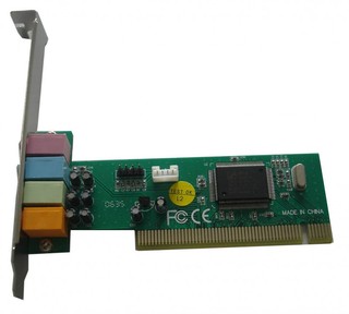 Звуковая карта * PCI C-media 8738 4channel