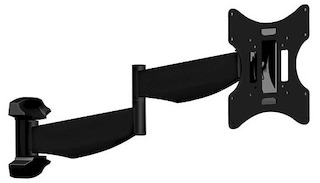 Кронштейн Rolsen RWM-350 черный 15"-37" макс.45кг настенный поворот/наклон