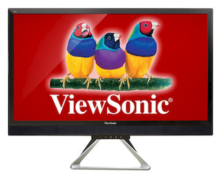 Монитор ViewSonic 28" VX2880ML Glossy-Black IPS LED 5ms 16:9 HDMI M/M 30М:1 300cd DisplayPort MHL
