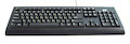 Клавиатура BTC 5313U-BL, USB, черная, L-образный Enter