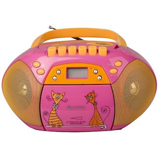 Аудиомагнитола Vitek VT-3459 розовый
