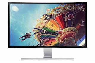 Монитор Samsung 27" S27D590C черный VA LED 4ms 16:9 HDMI M/M матовая 300cd DisplayPort