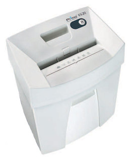 Шредер HSM PRIMO ES20-4х25 (секр.3/P-4)/фр4х25мм/5лист/20лтр/Уничт:скрепки, скобы, пл.карты цельност