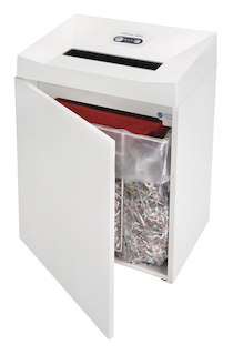 Шредер HSM PRIMO ES25-3.9х30 (секр.3/P-4)/фр3.9х30мм/8лист/25лтр/Уничт:скрепки, скобы, пл.карты цель