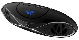 Аудиомагнитола Supra BTS-577 серебристый 6Вт