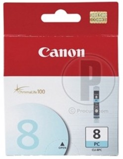 Картридж струйный Canon CLI-8PC 0624B024 голубой фото для Pixma iP6600D