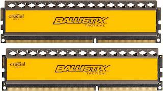 Память DDR3 4Gb*2 1866MHz Crucial (BLT2CP4G3D1869DT1TX0CEU) Kit of 2 RTL Ballistix Tactical CL9
