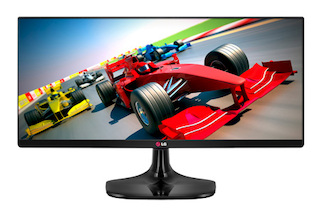 Монитор LG 25"" 25UM55-P Black IPS LED 5ms 21:9 DVI 2xHDMI M/M Cam HAS 5M:1 250cd DisplayPort