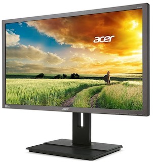 Монитор Acer 32" B326HKymjdpphz темно-серый IPS LED 6ms 16:9 DVI HDMI M/M матовая HAS 350cd DP