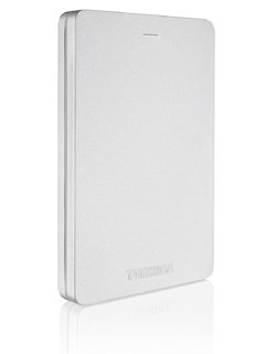 Жесткий диск Toshiba USB 3.0 500Gb HDTH305ES3AA Canvio ALU 3S 2.5" серебристый