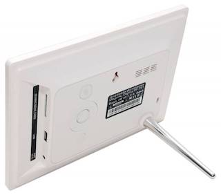 Фоторамка Digma 7" PF-731 800x480 белый пластик