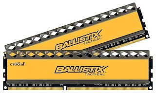 Память DDR3 2x8Gb 1866MHz Crucial (BLT2CP8G3D1869DT1TX0CEU) Kit of 2 RTL Ballistix Tactical CL9