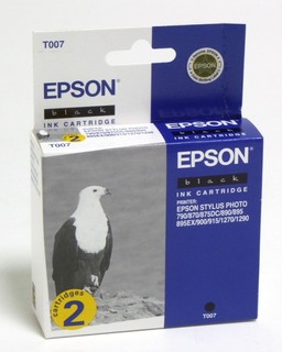 Картридж струйный Epson C13T007402 black double for Stylus Photo 870/1270