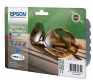 Картридж струйный Epson C13T04324010 black+cyan+magenta+yellow for Stylus C84/86