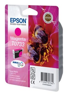 Струйный картридж Epson C13T10534A10 T0733 пурпурный для С79/СХ3900/4900/5900 (замена C13T07334A)