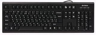 Клавиатура A4 KRS-85B black USB