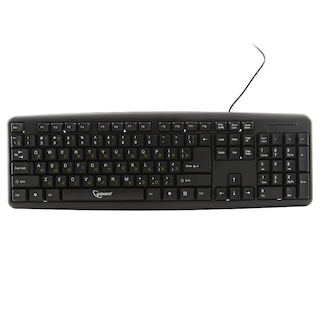 Клавиатура Gembird KB-8320U-BL USB black