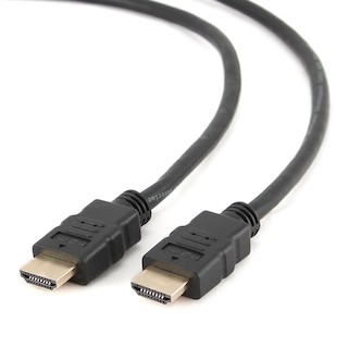 Кабель HDMI Gembird CC-HDMI4-7.5M, 7.5м, v1.4, 19M/19M, черный, позол.разъемы, экран, пакет