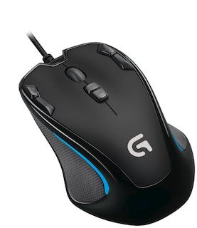 Мышь Logitech G300s черный лазерная (2500dpi) USB2.0 игровая