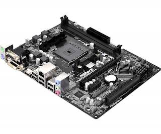 Материнская плата Asrock FM2A58M-HD+ Soc-FM2+ AMD A58 2xDDR3 mATX AC`97 6ch(5.1) GbLAN RAID+VGA+DVI+HDMI