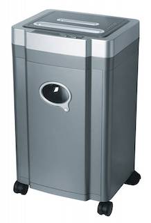 Шредер Buro BU-C968N (секр.4/P-5)/фр2х6мм/8лист/24/Уничт:скрепки, скобы, пл.карты/CD