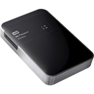 Жесткий диск WD USB 3.0 1000Gb WDBK8Z0010BBK-EESN My Passport Wireless (5200 об/мин) 2.5"