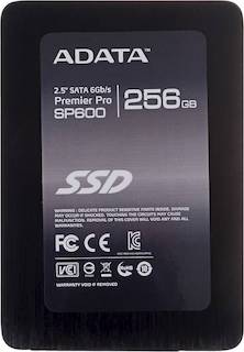 Накопитель SSD SATA III 256Gb A-Data SP600 Premier Pro 2.5