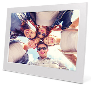 Фоторамка Digma 10.1" PF-1040 1024x600 белый пластик ПДУ Видео