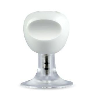 Разветвитель (сплиттер) для наушников Qumo, цвет- белый в форме яблока