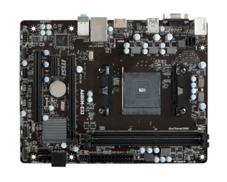 Материнская плата MSI A68HM-E33 Soc-FM2 AMD A68H 2xDDR3 mATX AC`97 8ch(7.1) GbLAN RAID+VGA+HDMI