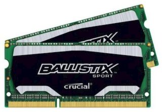 Память DDR3L 2x4Gb 1866MHz Crucial BLS2C4G3N18AES4CEU RTL PC3-14900 CL10 SO-DIMM 204-pin 1.35В kit