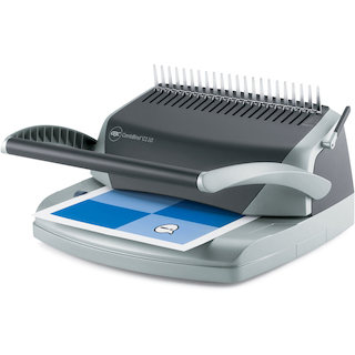 Брошюровщик GBC CombBind 110 A4/перф.12л.сшив/макс.195л./пластик.пруж. (6-22мм)