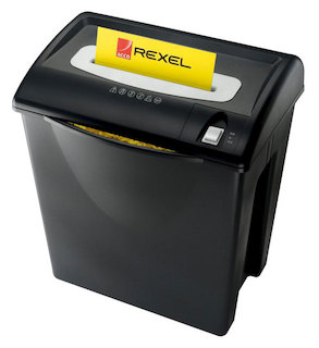 Шредер Rexel V125/фрагменты/7лист./35лтр./Уничт:скрепки, скобы, пл.карты