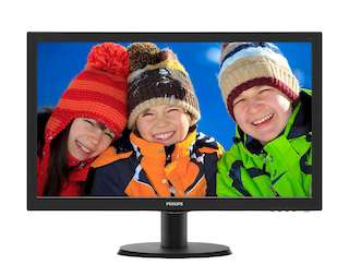 Монитор Philips 23" 233V5QHABP (00/01) Black PLS LED 5ms 16:9 HDMI M/M 20M:1 250cd