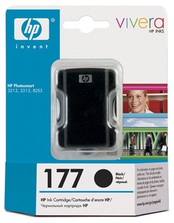 Картридж струйный HP C8721HE black for PhotoSmart 3213/3313/8253 6ml