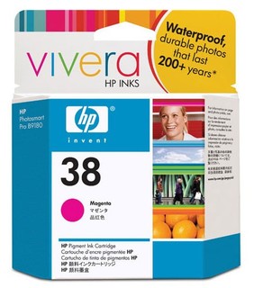 Картридж струйный HP C9414A N 38 light grey with Vivera Ink