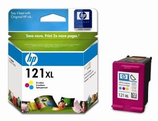 Картридж струйный HP CC644HE №121XL color для F4283/D2563 (440 стр)