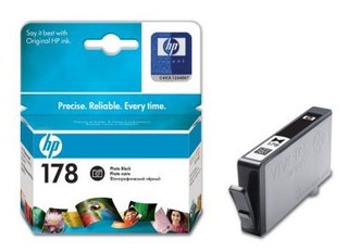 Картридж струйный HP №178 CB317HE black photo для C5383/C6383/B8553/D5463 (130 стр)