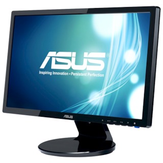 Монитор Asus 19" VE198T-J черный TN+film LED 5ms 16:10 DVI M/M матовая 250cd 1440x900 D-Sub 720p 3.2