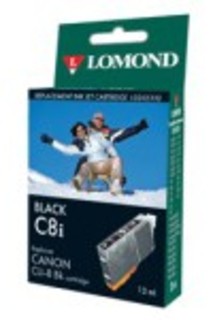 Картридж струйный Lomond CLI-8 черный (без чипа) для Pixma iP6600D/iP4200/5200/5200R (L0202332)