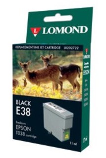 Картридж струйный Lomond T03814A black for Epson Stylus C43 (L0202541)