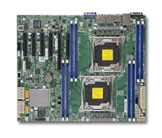 Материнская Плата SuperMicro MBD-X10DRL-I-O Soc-2011 iC612 eATX 10xSATA3 SATA RAID i210 2хGgbEth Ret