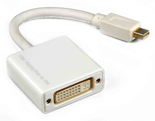 Переходник PC PET Display port mini (male) to DVI (female)