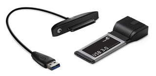 Комплект Seagate STAE101 GoFlex кабель + PC Card USB 3.0