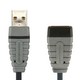Кабель-удлинитель Bandridge BCL4302 USB USB-A M - USB-A F 2m