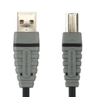 Кабель Bandridge BCL4102 USB A-B USB-A M - USB-B M 2м BCL412