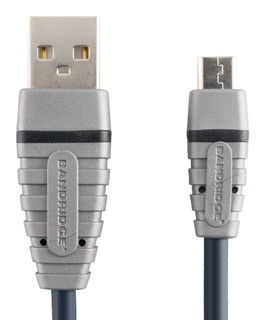 Кабель Bandridge BCL4405 Mini USB2.0 - USB A 2.0  4.5m